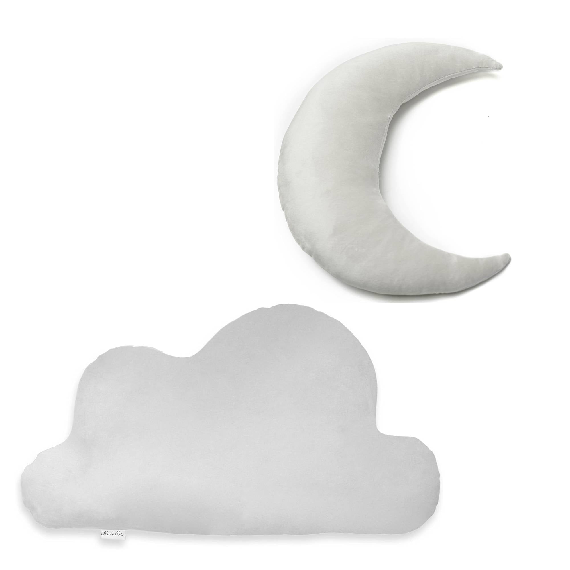 Moonbeam and Cloud Pillow Bundle (Grey)