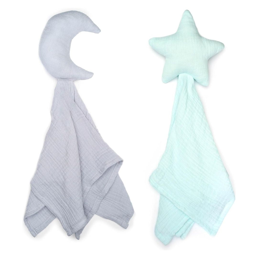 Baby Security Blanket Set (Blue)