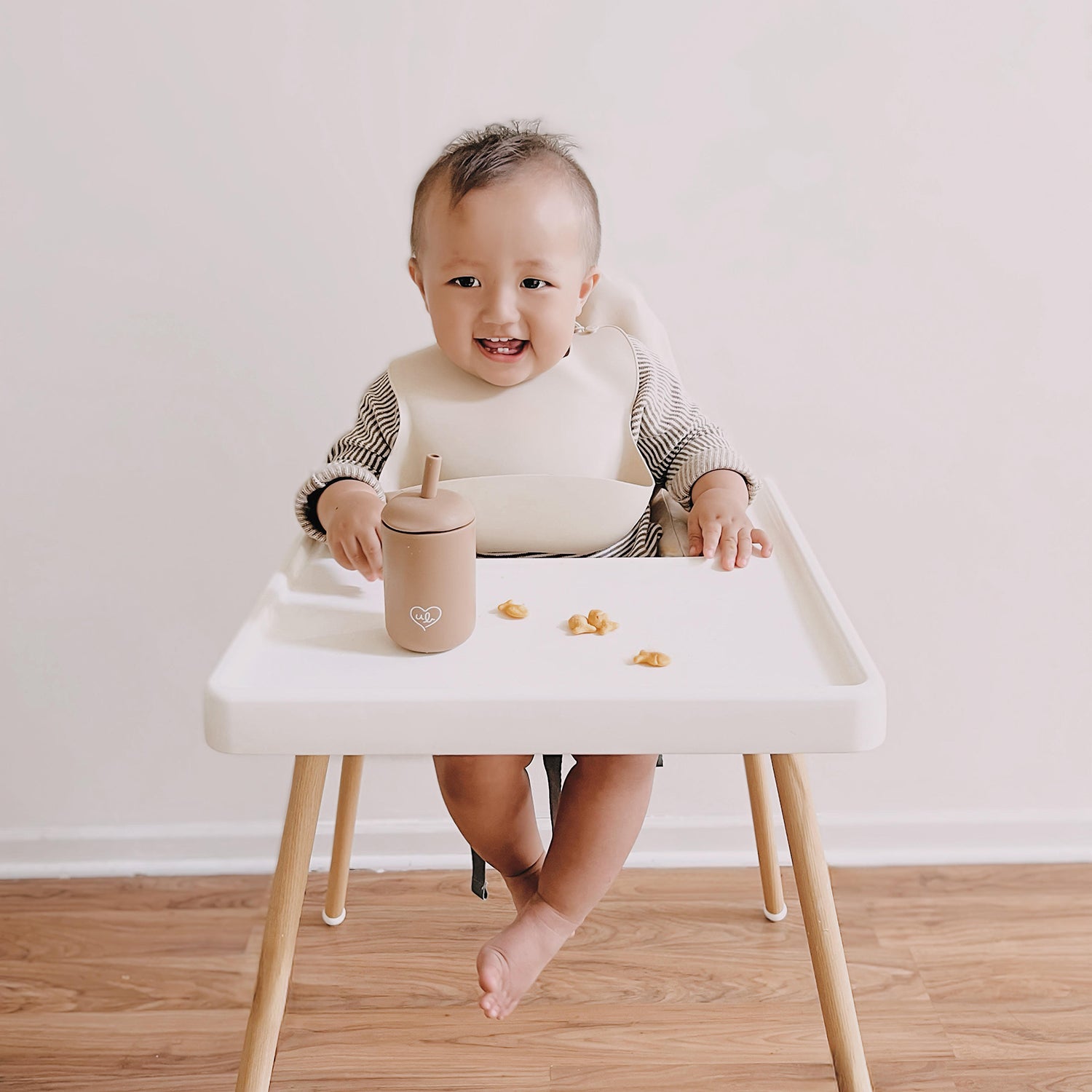 Straw Sippy Cup Set of 3