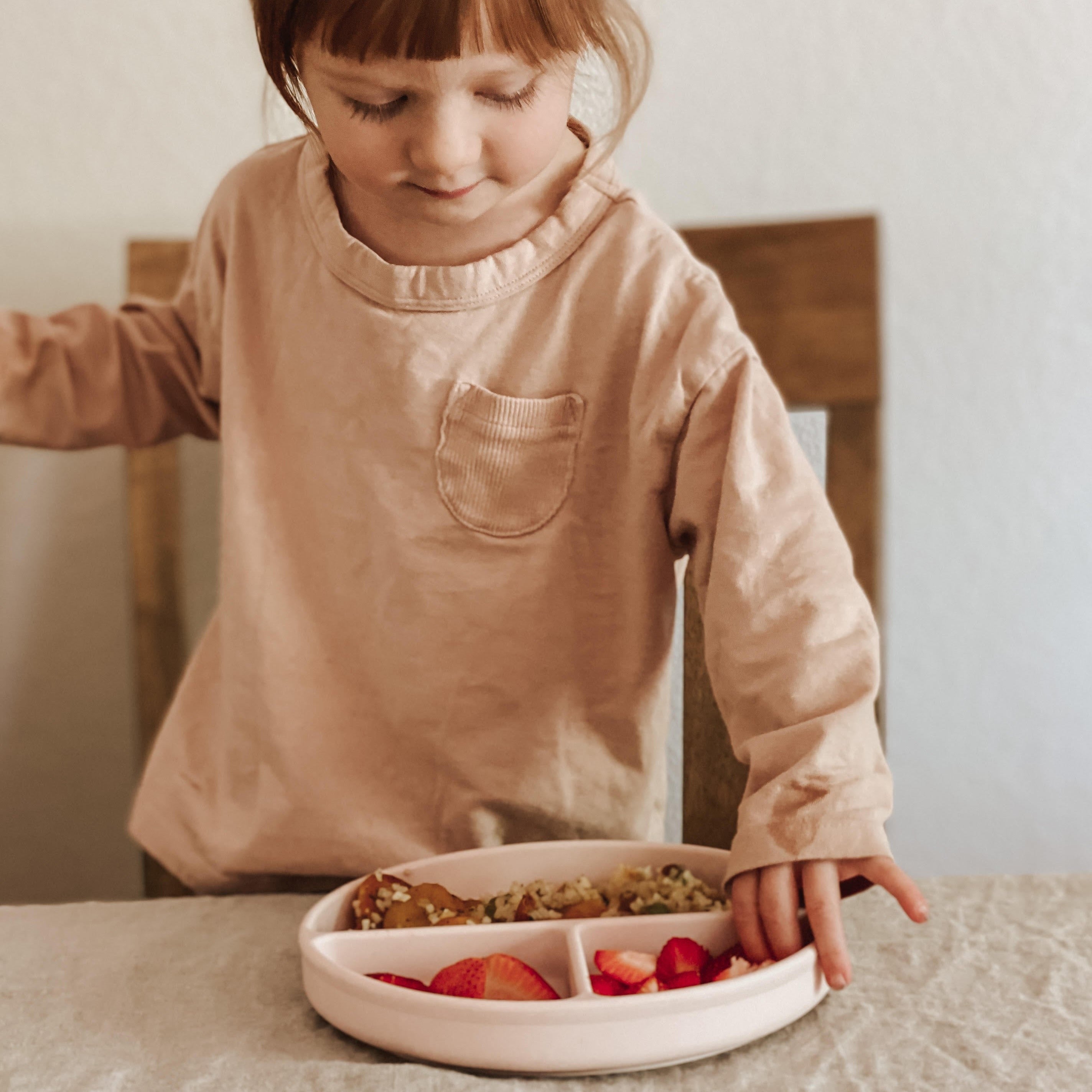 Baby Plate and Bowl Set (Lilac)