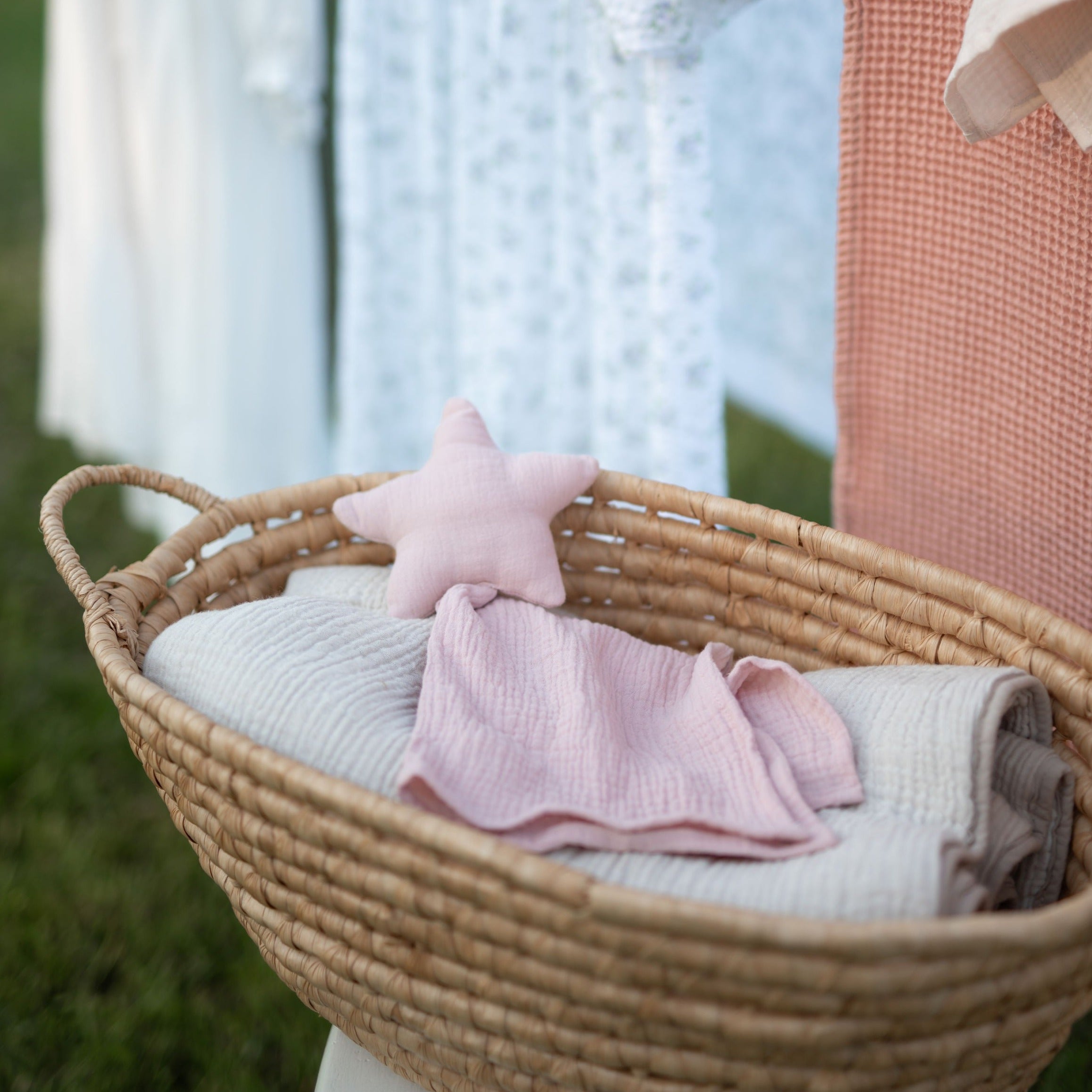 Baby Security Blanket Set (Pink)
