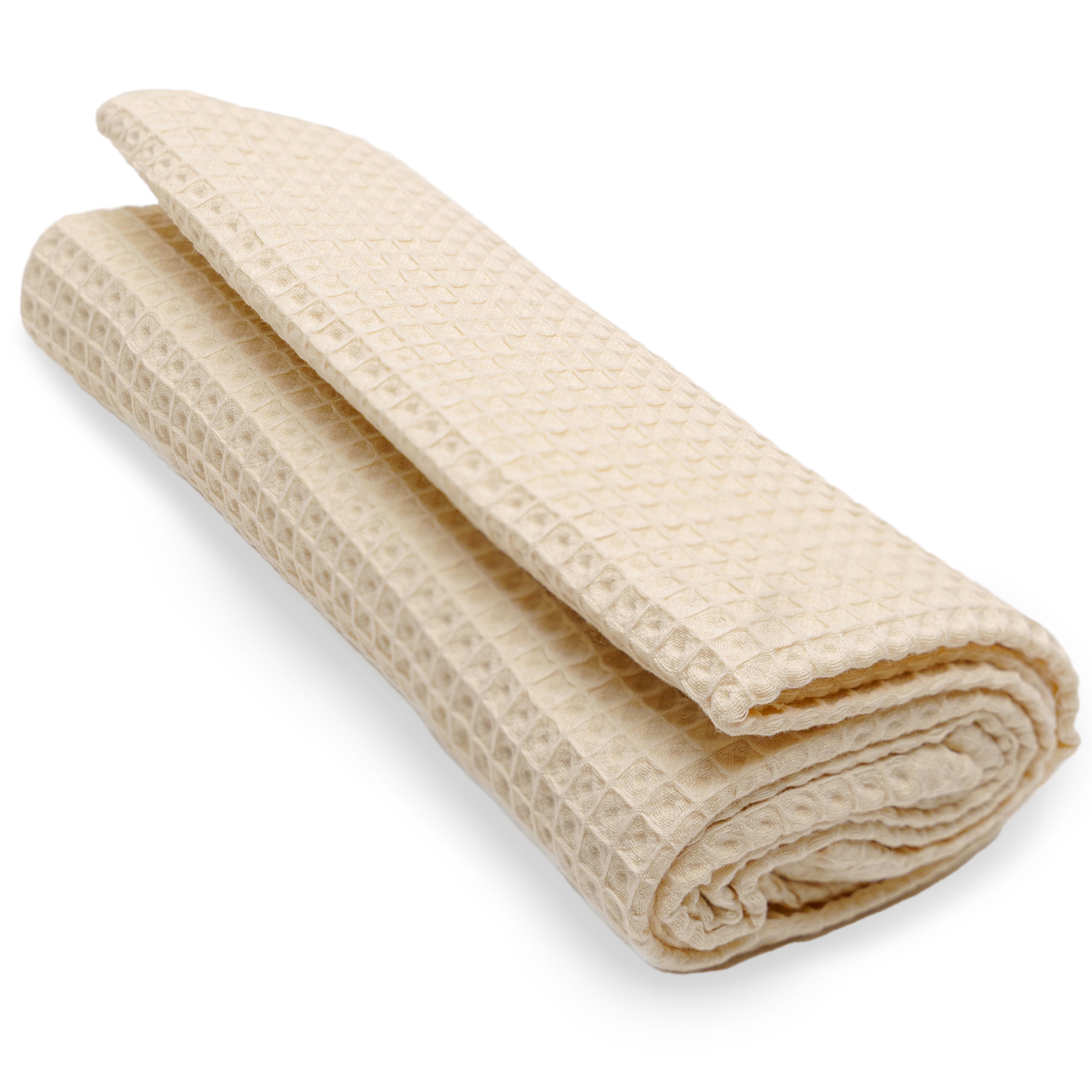 Waffle Baby Blanket (Cream)