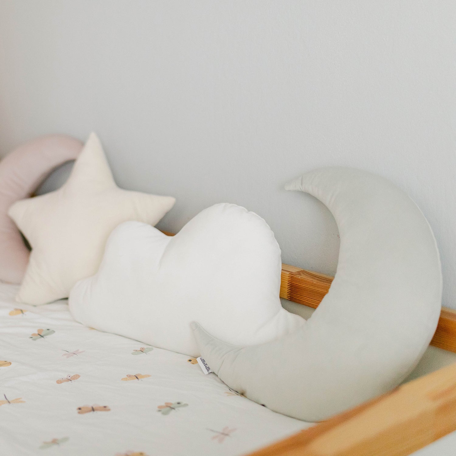 Moonbeam and Star Pillow Bundle (Pink)